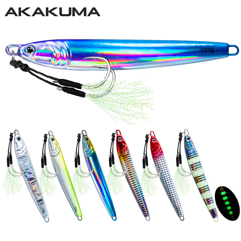 Fishing Lure Spoon - 7 buah umpan pancing Jig cepat