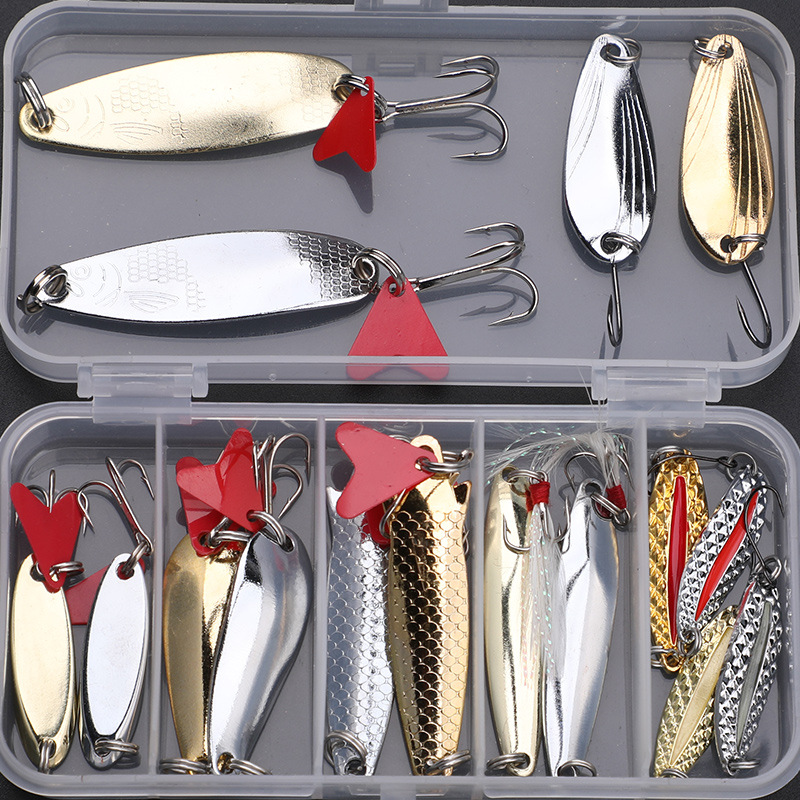 Fishing Lure Swimbait - Perlengkapan Umpan Pancing 16 Pcs Set