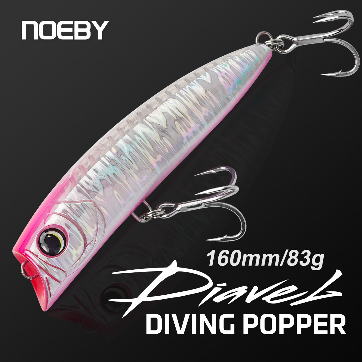 Fishing Lure Popper - Umpan Pancing Noeby Diving Popper 160mm