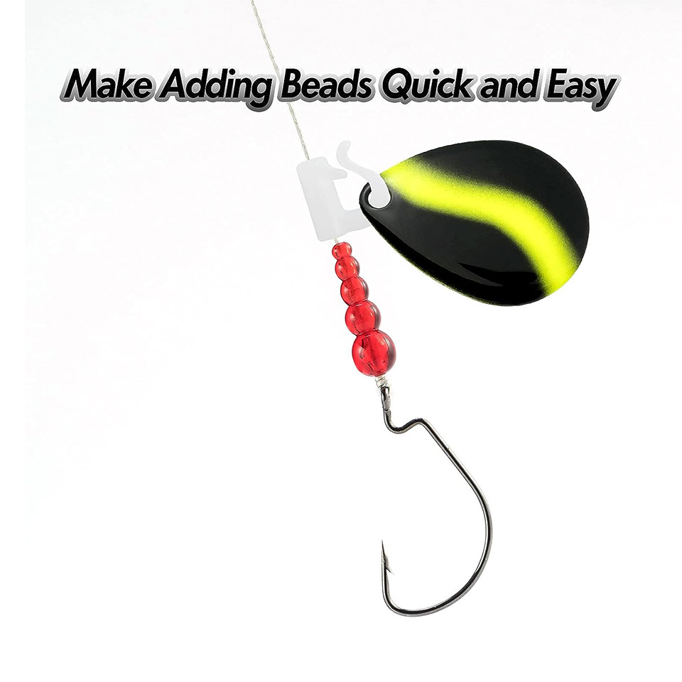 50PCS Manik-manik Pancing Bert - Fishing Lure Spinner ulasan dan harga