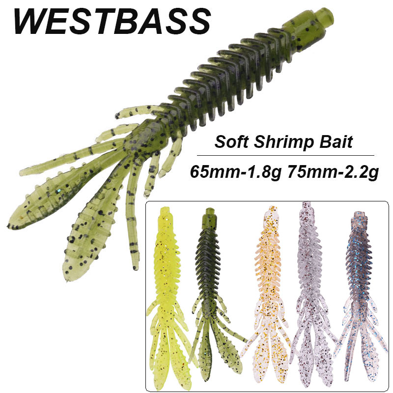 WESTBASS 5 Buah Umpan Larva Le - Fishing Lure Soft Plastic ulasan dan harga