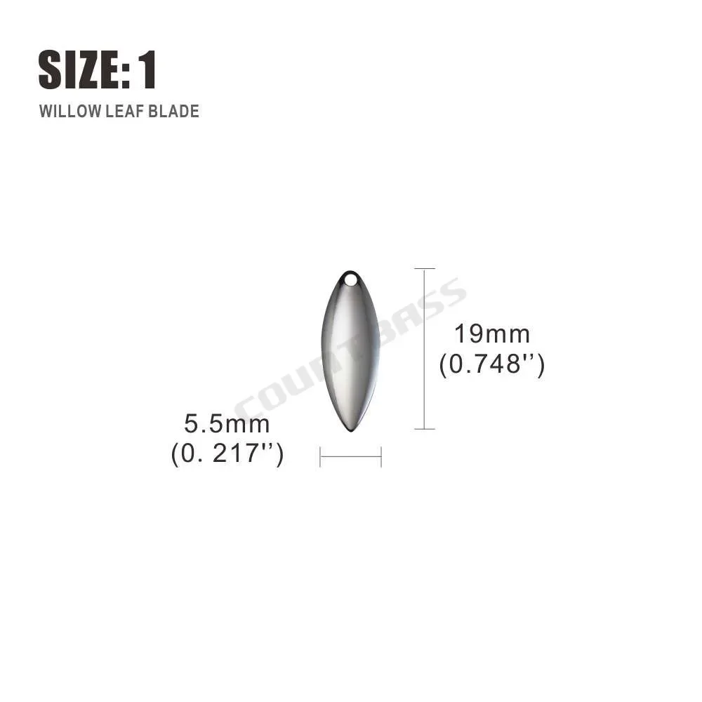 Countbass 50 buah ukuran 1-6 n - Fishing Lure Spinnerbait ulasan dan harga