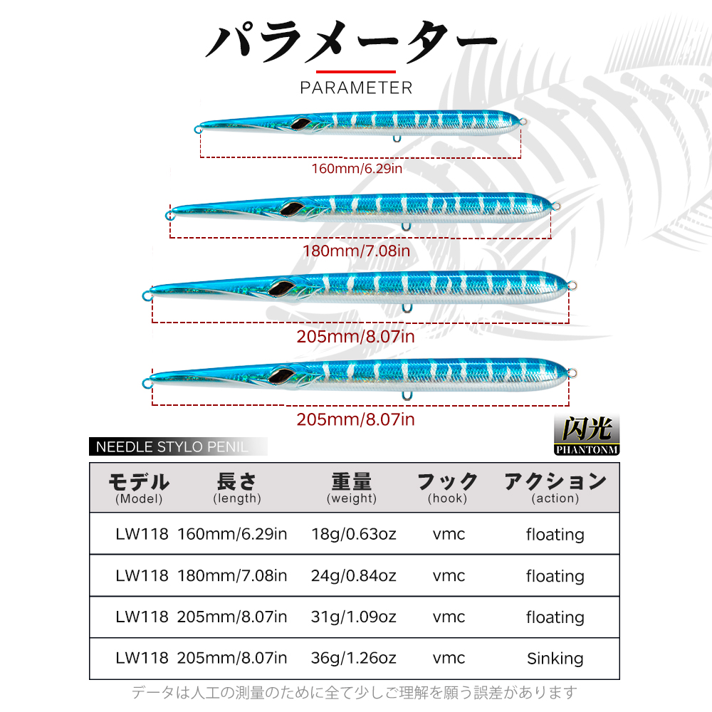 Umpan Pancing Hunthouse Needle - Fishing Lure Swimbait ulasan dan harga